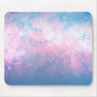 Pink & Blue Starry Cosmic Cotton Candy Sky