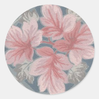 Pink & Blue Wallpaper - Sticker