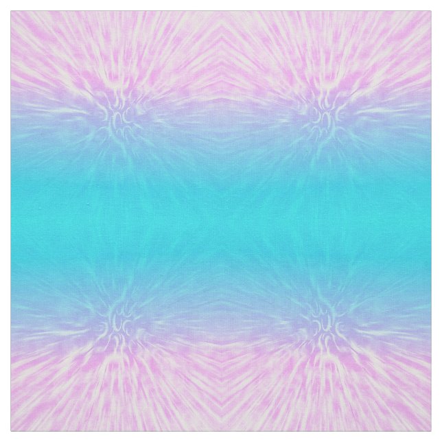 PInk Blue Zoom Fabirc Fabric (Swatch)
