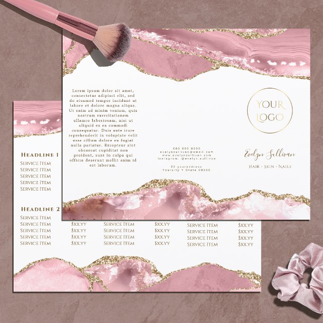 pink blush agate brochure (Creator Uploaded)