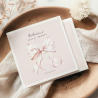 Pink Blush Bow Bridal Shower