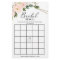 Pink Blush Floral Bridal Shower Bingo Game