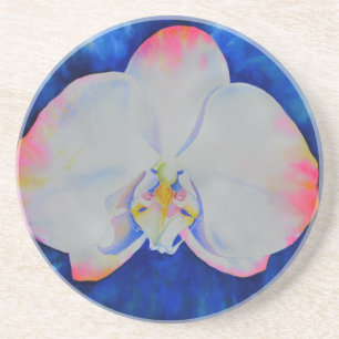 Pink Blush Orchid Coaster