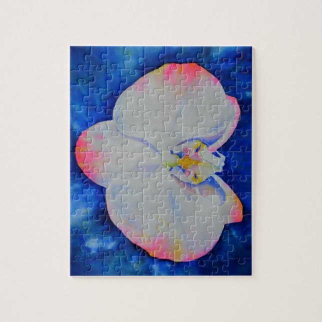 Pink Blush Orchid Jigsaw Puzzle (Vertical)