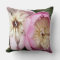 Pink Blush Peonies Pillow