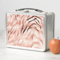 Pink Blush Rose Zebra Print