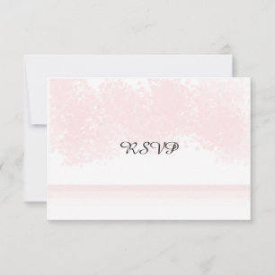 Pink Blush RSVP Card