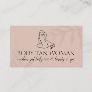Pink Body Sculpting Contouring Waist Trainer Business Card