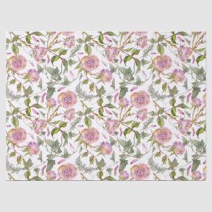 Pink Boho Rose Decoupage Tissue Paper