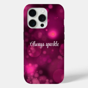 Pink Bokeh  iPhone 15 Pro Case