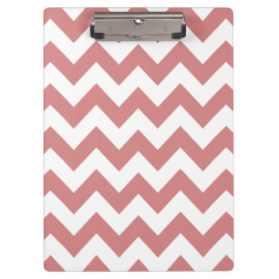 Pink Bold Chevron Clipboard