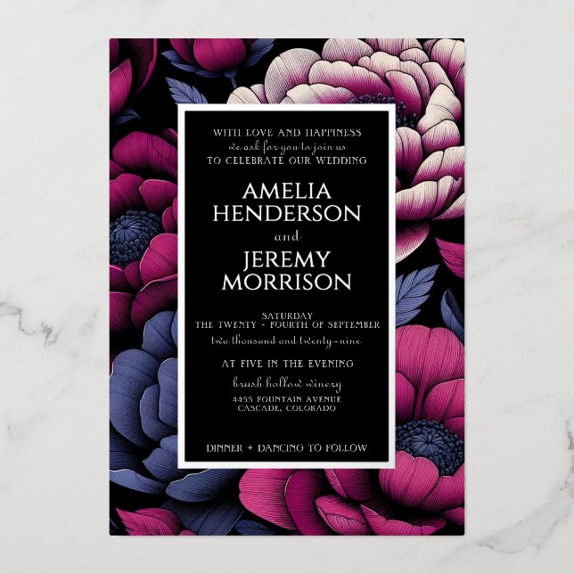 Pink Bold Floral (Front)