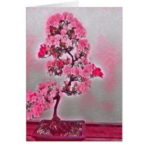 Pink Bonsai Tree 4393