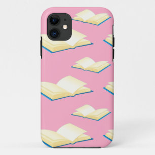 pink books Case-Mate iPhone case