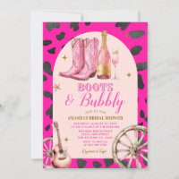 Pink Boots and Bubbly Western Bridal Shower