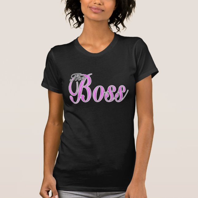 Pink Boss Lady Shirt (Front)