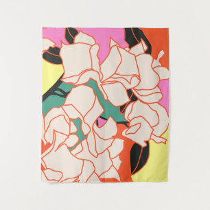 Pink Bougainvillea Essence Tapestry