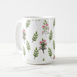 Pink Bouquets Coffee Mug