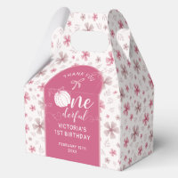 PINK BOW & ARCH FALL PUMPKIN FLOWERS BIRTHDAY