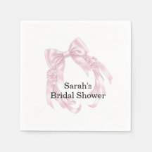 Pink Bow Bridal Shower