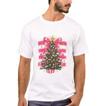 Pink Bow Christmas Tree Holiday Style