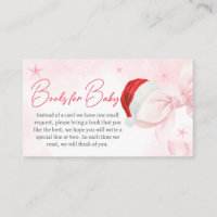 Pink Bow Christmas Winter Baby Books for Baby