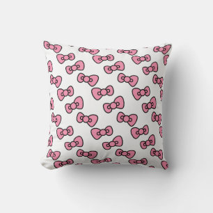 Pink Bow Delight Cushion