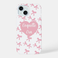 Pink Bow Dreams Coquette Phone Case
