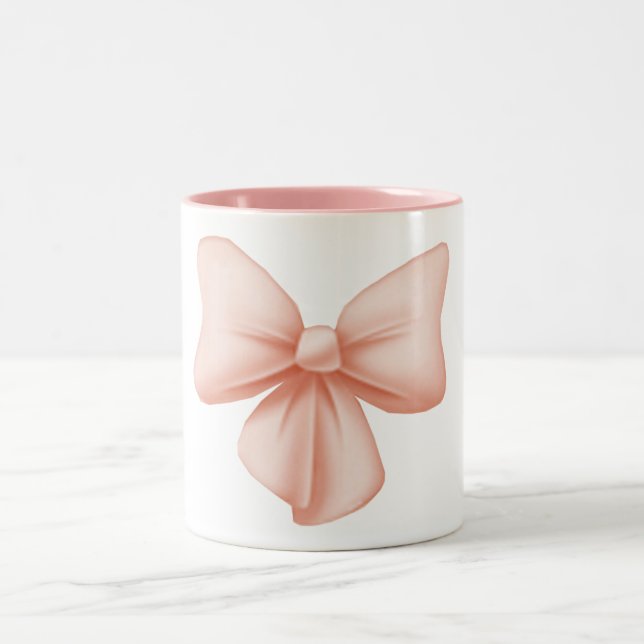 Pink Bow Mug (Center)