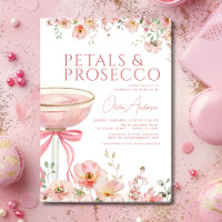 Pink Bow Petals & Prosecco Blush Bridal Shower 