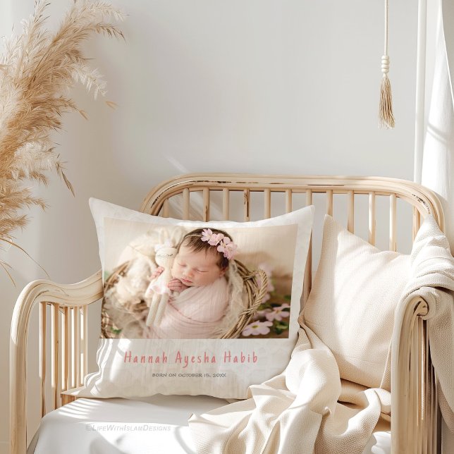 Pink Bow Photo Cushion (Creator Uploaded)