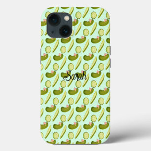 Pink Bow Pickles iPhone 13 Case