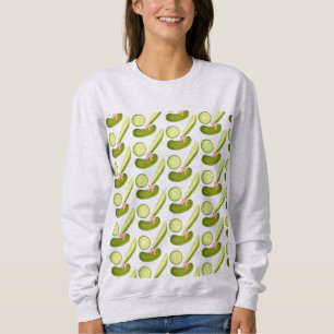 Pink Bow Pickles Sweatshirt