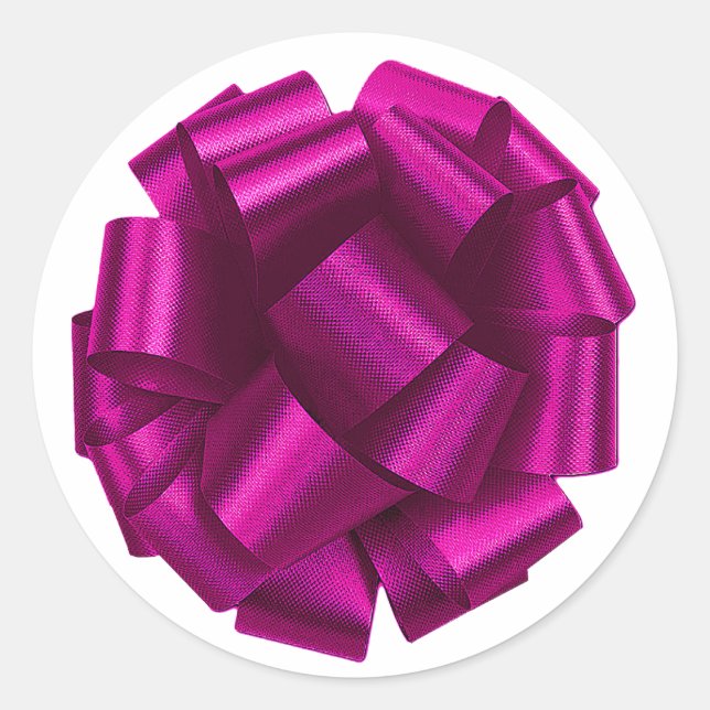 Pink Bow Stickers (Front)