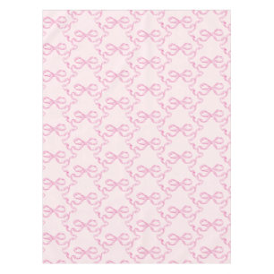 Pink Bow Table Cloth