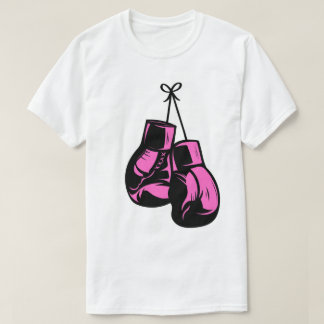 pink boxing t-shirt