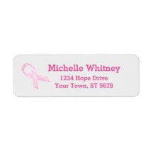 Pink Breast Cancer Ribbon