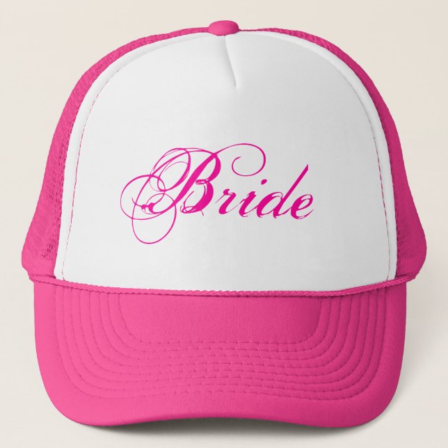 Pink Bridal hat (Front)