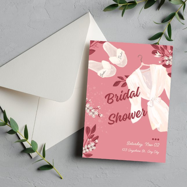 Pink Bridal Shower Invitation – (Creator Uploaded)