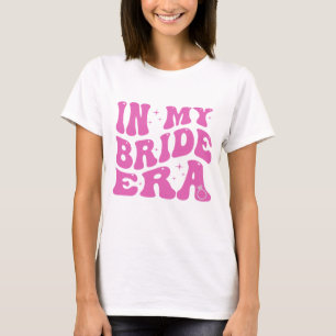 Pink Bride Era Wedding T-Shirt