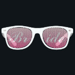Pink Bride in Script Wedding Retro Sunglasses<br><div class="desc">Stylish sunglasses for the bride to be features Bride in a pretty white script font with pink ombre shades background.</div>
