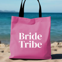 Pink Bride Tribe Tote for Bachelorette