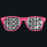 Pink bridezilla bachelorette party shades<br><div class="desc">Pink bridezilla bachelorette party shades for team bride. Funny props for friends of soon to be married women. Cool wedding / marriage accessory for brides entourage, bridesmaid, maid of honour, flower girl etc Girls night out / Ladies night / bridal shower gathering. Cute sunglasses with custom personalised text and little...</div>