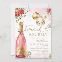 Pink Brunch and Bubbly Champagne Bridal Shower