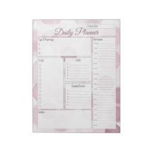 Pink Bubble Daily Planner