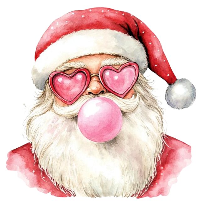 Pink Bubble Gum Santa (Creator Uploaded)