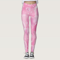 Pink Bubble Hearts Cute Girly 90's