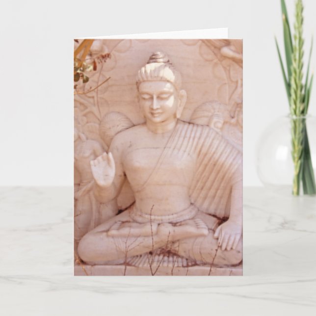 Pink Buddha Card (Front)