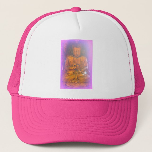 pink buddha hat (Front)