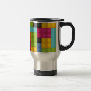 pink building blocks travel mug